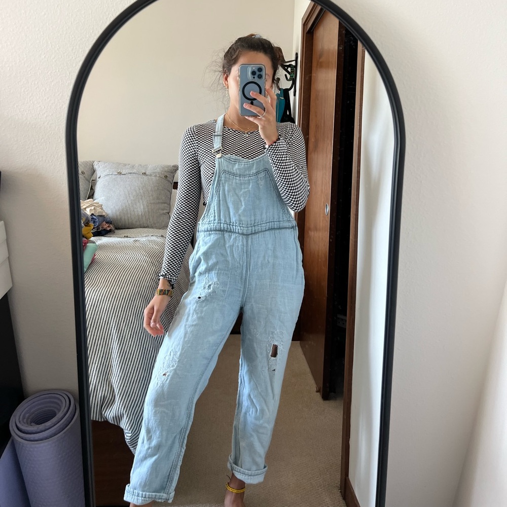 Jean overalls